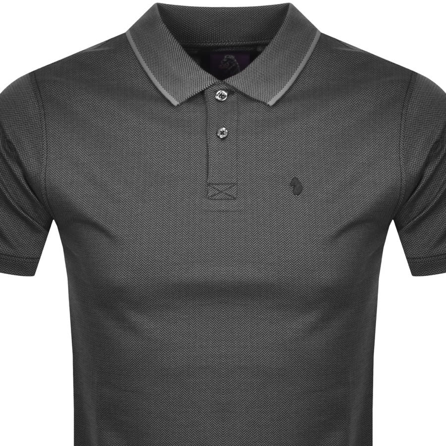 Alternative Image for ProductLuke 1977 Herringboner Polo T Shirt Black2